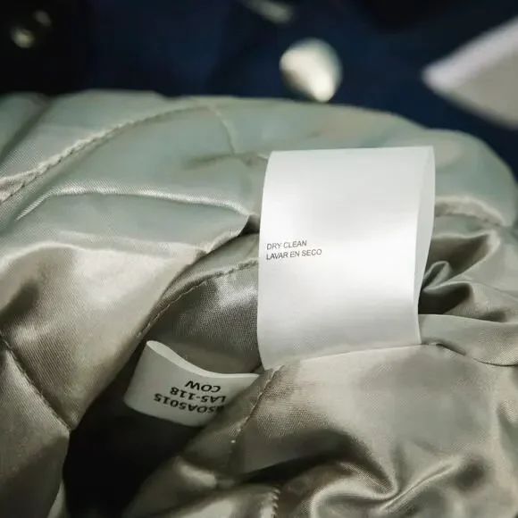 Dallas Cowboys NFL Super Bowl Championship Size XL Blue White Varsity Jacket NEW - Picture 10 of 11